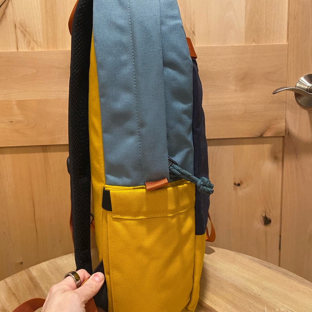Topo Designs Light Pack Backpack Multicolor Bag with Water bottle Pockets - Picture 5 of 9